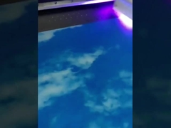 90*60cmデジタルの紫外線印字機の1880のDpiの生地のインクジェット・プリンタ