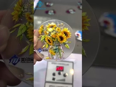 プロ 1440 DPI UV インクジェット フラットベッドプリンター / THK 線形ガイド付きのUV フラットベッドプリンター