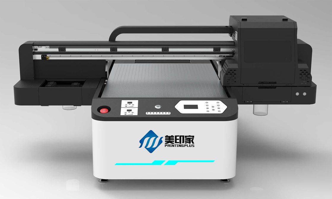 UV インクジェット フラットベッドプリンタ 漆黒用 輝くマットと質感のある材料