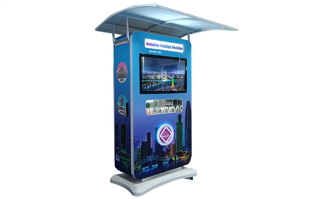 100個/チャンネル カラーの多様性をカスタマイズする 自動記念品販売機