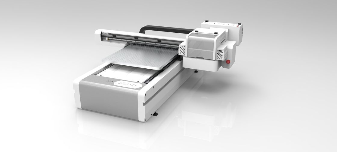 ホワイトインク THK 線形ガイドレール 600x900MM までの印刷面積のためのUVフラットベッドプリンター