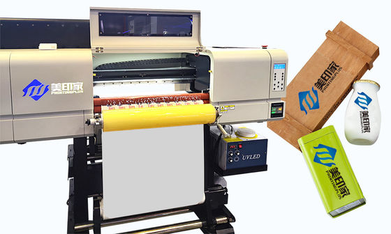 Epson i3200 U1 DTFの紫外線プリンターCMYK +白+ V Maintop 6.1/PPの柔らかい裂け目1.5mmまで1880のDpi